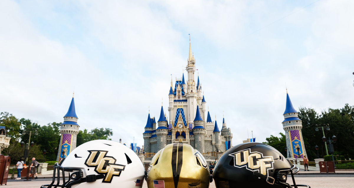 UCF Football Adds Walt Disney World Logo to Helmets