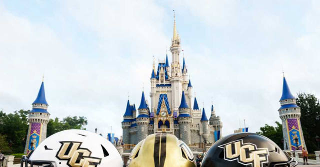 UCF Unveils Walt Disney World Helmet Design for TCU Game