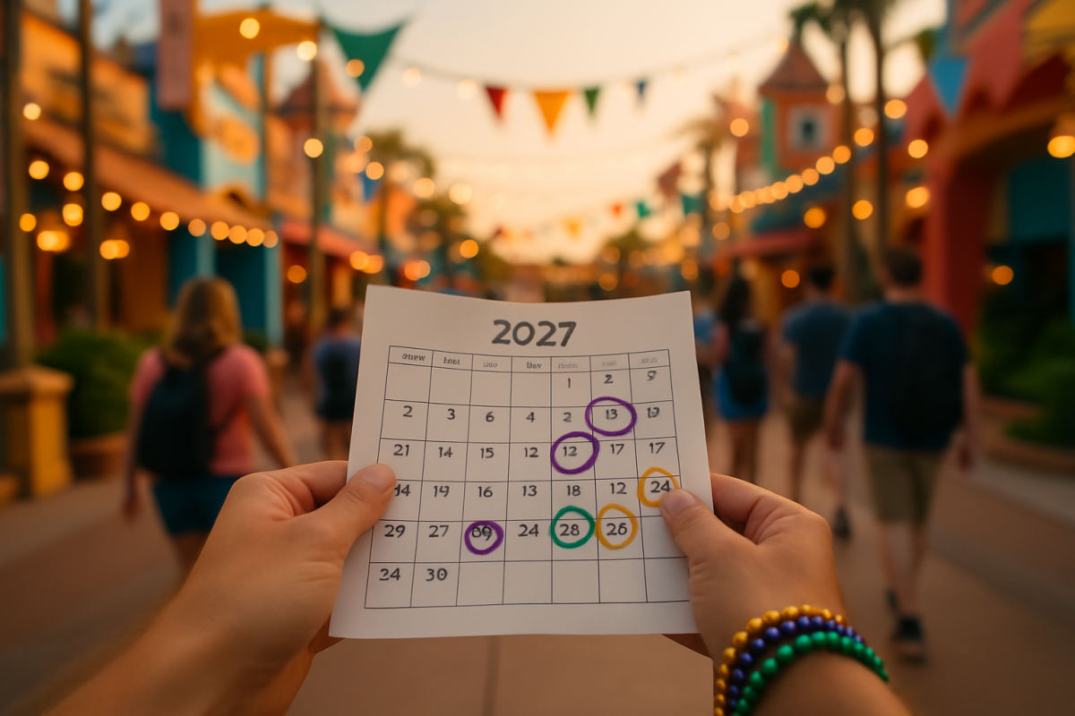 Universal Mardi Gras Sets 2027 Dates at Universal Studios Florida