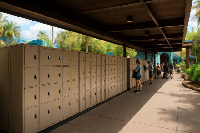 Universal Orlando Lockers 2026: Free Ride Lockers & Rules