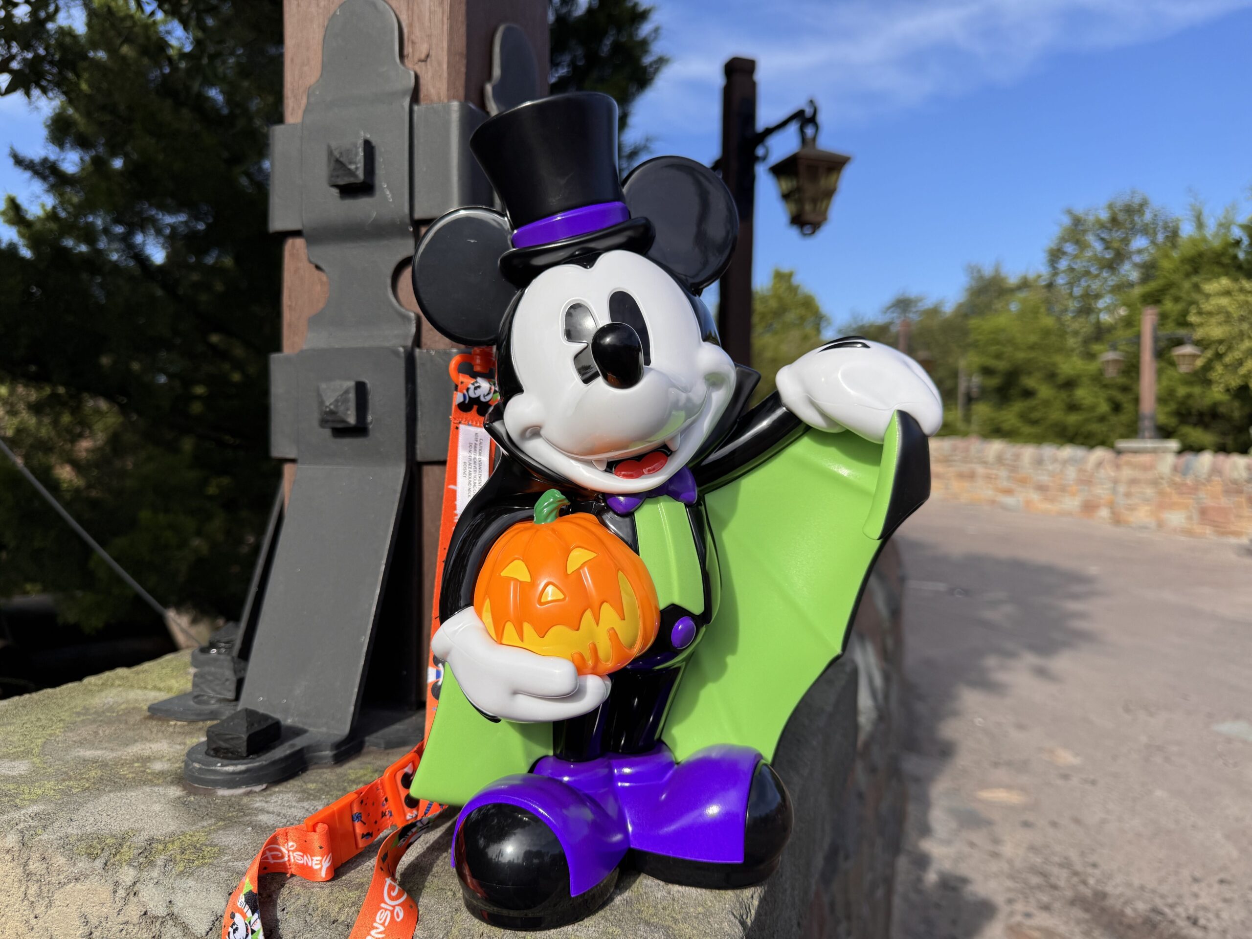 Light-Up Vampire Mickey Popcorn Bucket Haunts WDW This Halloween