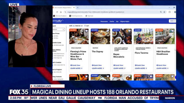 Orlando's Magical Dining Returns With 188 Restaurants