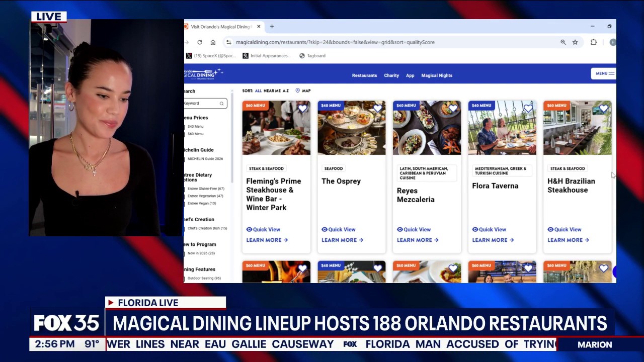 Orlando's Magical Dining Returns With 188 Restaurants