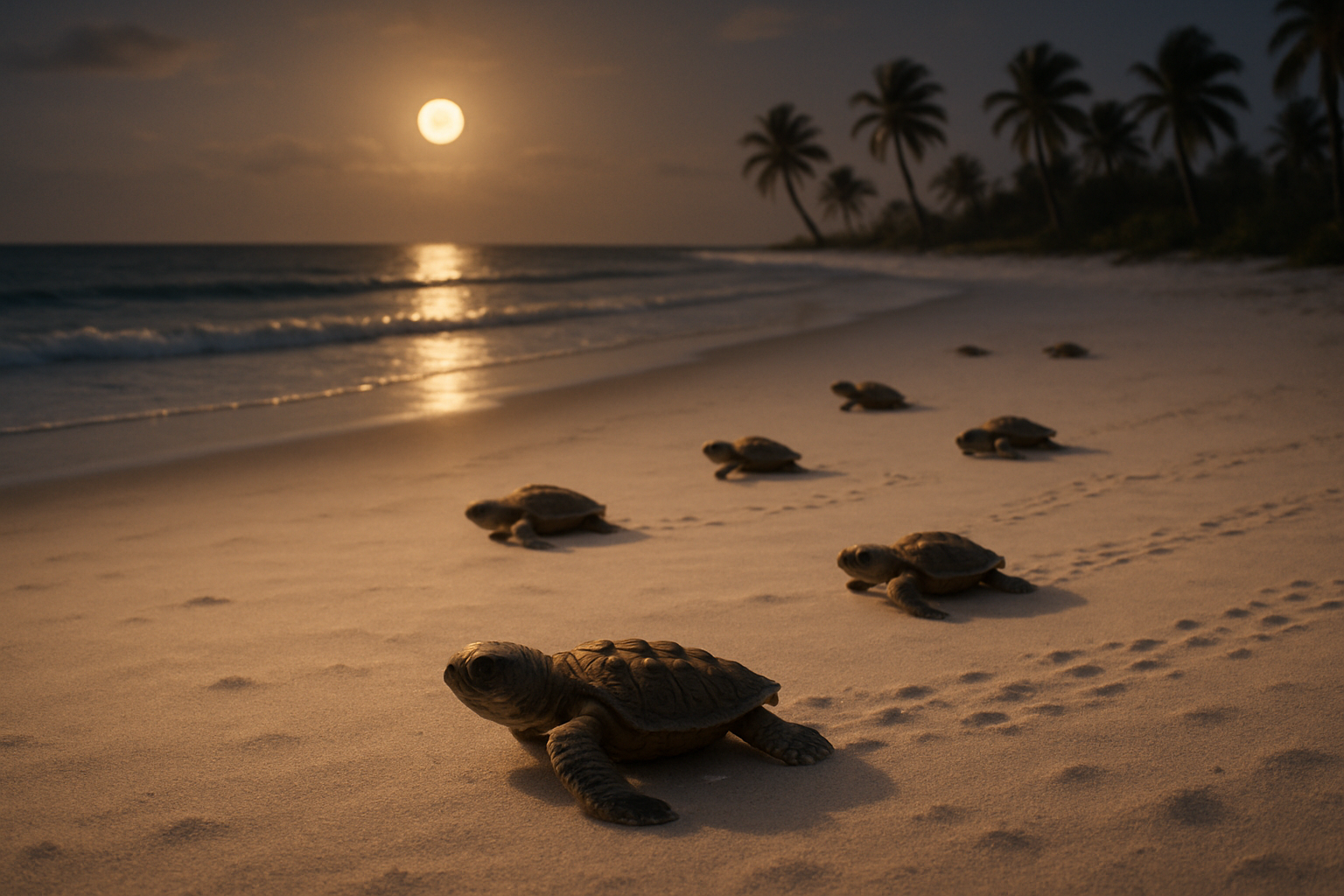 Deputies Rescue 75 Baby Sea Turtles Headed the Wrong Way