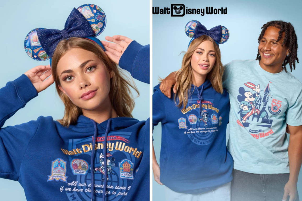Walt Disney World's 55th Anniversary Logo and Merch Revealed