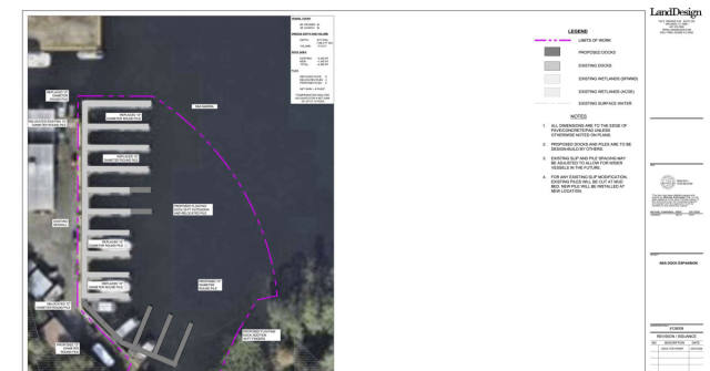 Disney Plans Dock Expansion at Bay Lake Service Marina