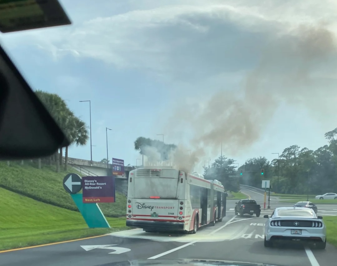 Disney World Bus Smoking Incident Closes Road Near All-Star Resorts