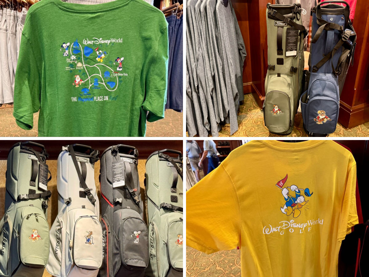 Mickey, Minnie, Grumpy & Goofy Hit the Fairway in New WDW Golf Gear