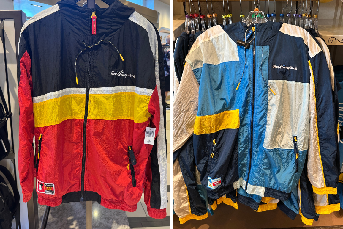 Mickey and Donald Windbreakers Land at Walt Disney World