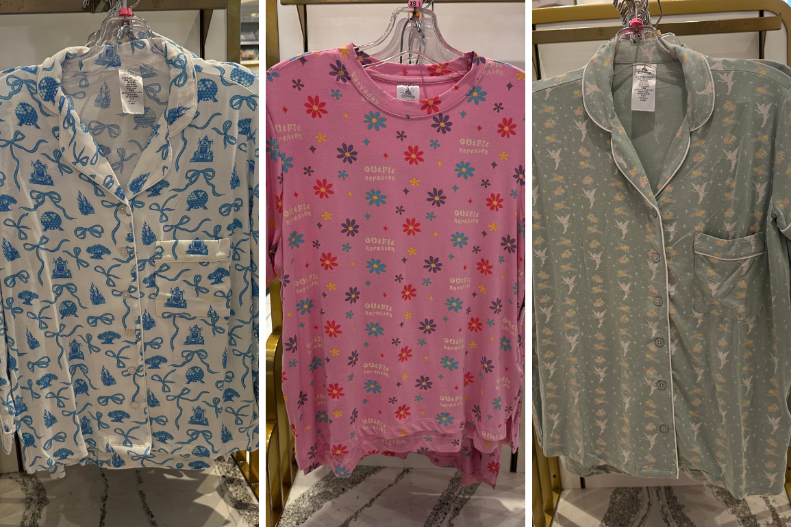 New Disney Pajama Sets Spotted at Walt Disney World