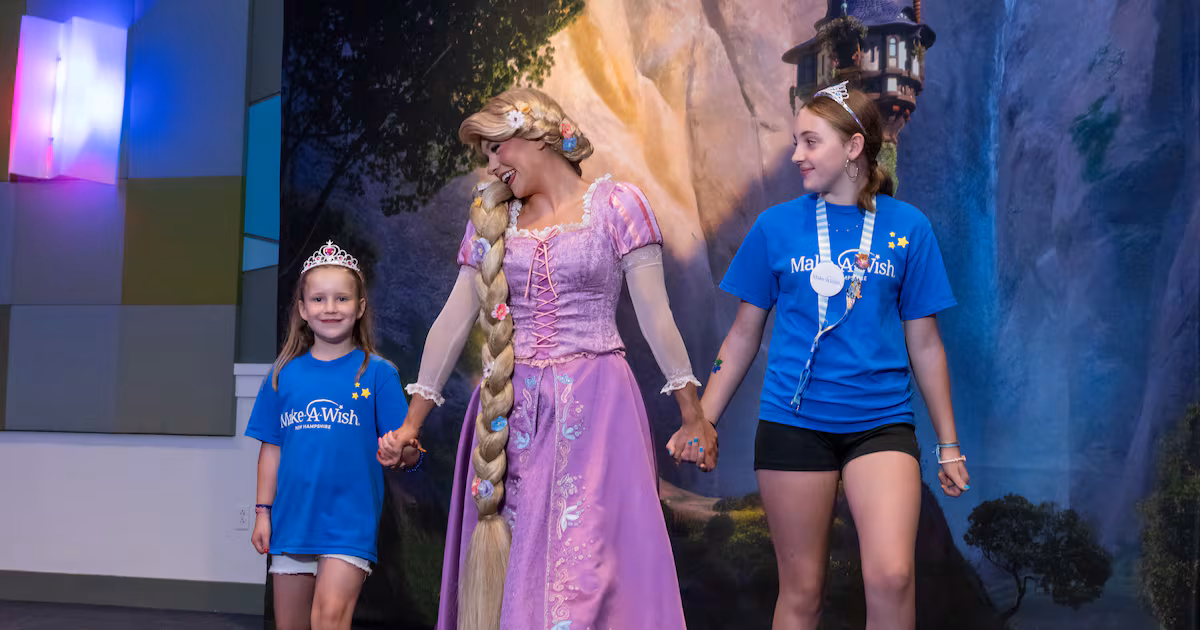 Disney Princesses Surprise Sick Kids at Give Kids The World
