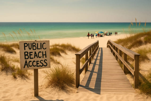 Florida Panhandle's Beach Access Battle Reaches a Boiling Point