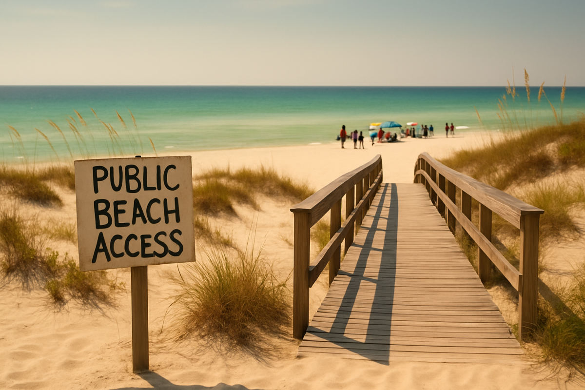 Florida Panhandle's Beach Access Battle Reaches a Boiling Point