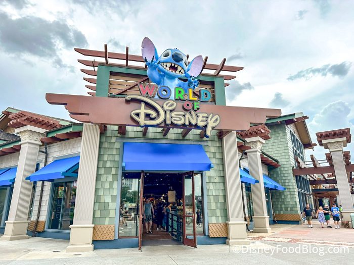 Giant Stitch Disappears from World of Disney's Entrance